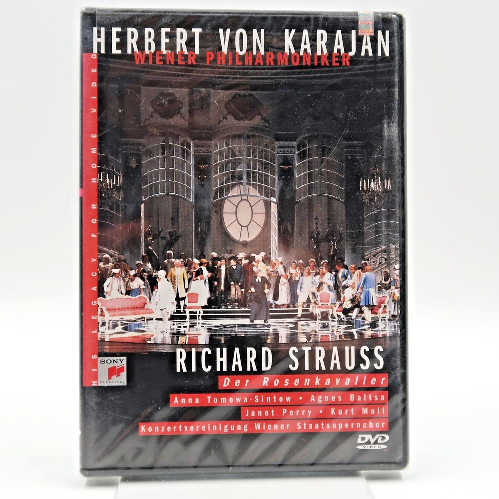 Strauss Der Rosenkavalier DVD by Herbert Von Karajan Anna Tomowa Sintow Sony